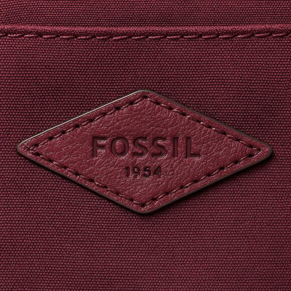 Fossil Sydney Leather Satchel in Raison - Picture 6 of 8